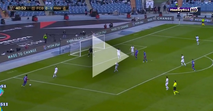 TAK STRZELA Luuk de Jong na 1-1 z Realem Madryt! [VIDEO]